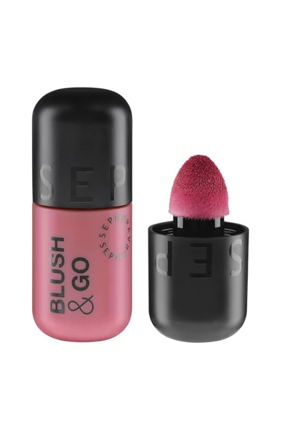 SEPHORA Blush & Go Mat Bitişli Likit Allık 01 ON POINT Aslbeauty