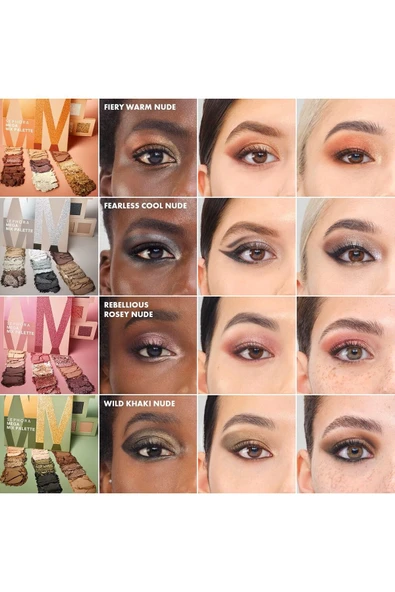 SEPHORA COLLECTION Mega Mix Palette-Yoğun Pigmenyli Uzun Süre Kalıcı Mat&Işıltılı&Parlak Bitişli Göz Far Paleti 8G - 4