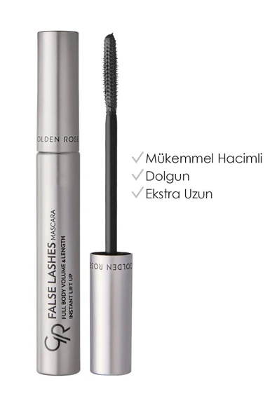 Golden Rose Water And Sweat Resistant Formula Black Mascara - MC.MZLK 241 - 2