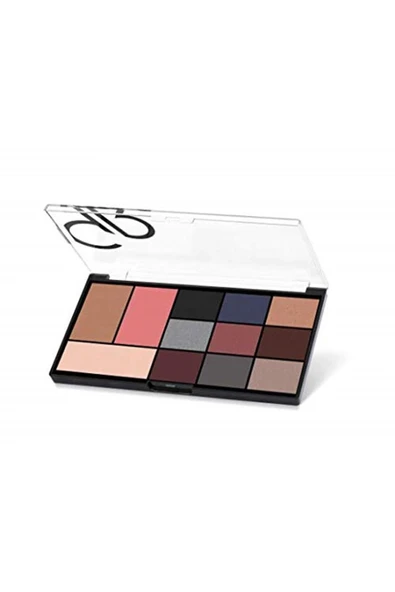 Golden Rose Long-lasting and All-day-long Face and Eye Palette-02 Smokey with SAKLI GÜ6