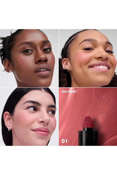 SEPHORA COLLECTION Blush & Go-Yoğun Pigmentli Mat Bitişli Likit Allık 7ML - 2