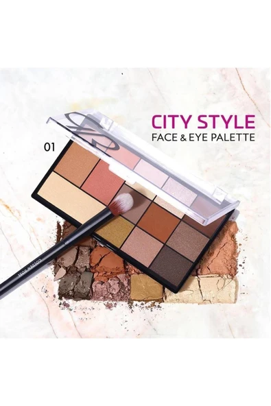 Golden Rose göz alıcı bakışlar palette that creates an eye-catching look-01 E.S.U.B.9 - 2