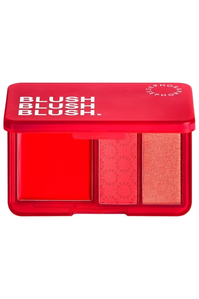 SEPHORA COLLECTION Palette Blush-Yoğun Pigmentli Mat&Işıltılı Bitişli Allık Paleti 10G