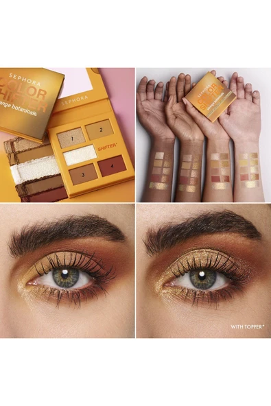 SEPHORA Bitiş: Mat, Yanardöner, Parıltılı, Çift Renkli Göz Farı / Cosmetologist Freaky - 3