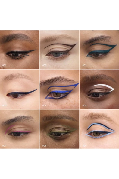 SEPHORA Intense Ink Liner - Mat ve yoğun likit eyeliner - 4