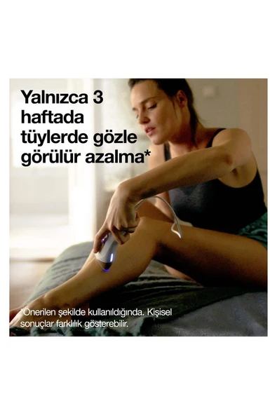 Braun 400.000 Atım IPL Silk expert Pro 5 Evde Tüy Alma, Çanta, Venus Tıraş Makinesi, 2 Başlık ile The Cee - 4