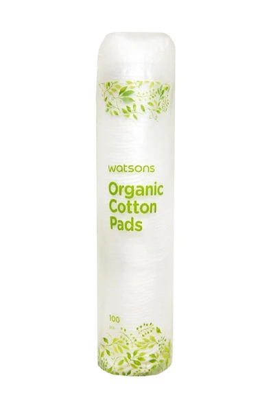 Watsons Organik Yuvarlak Makyaj Pamuğu 100 Adet - 1