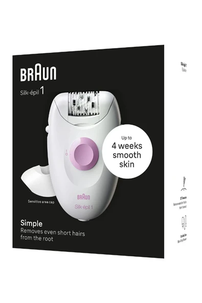 Braun Silk-epil 1 1-010 Epilatör - 5