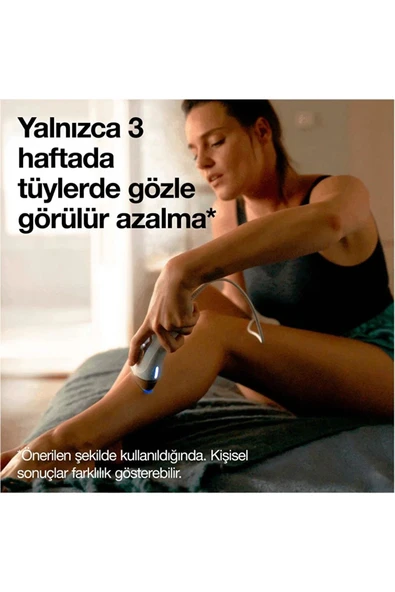 Braun Pro 5 Premium 400.000 Bin Atımlı Çanta ve Venus Tıraş Makinesi Hediyeli 3 Başlıklı Epilasyon - 6