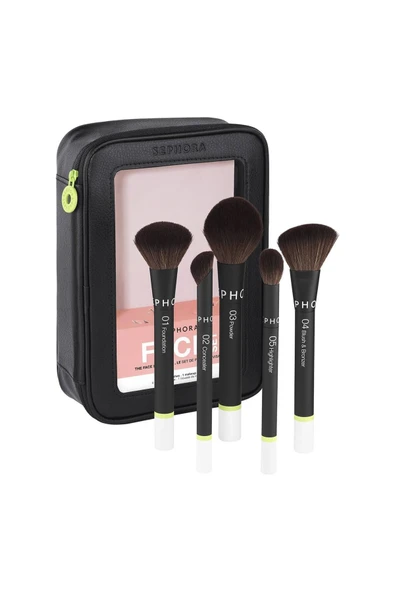 SEPHORA COLLECTION Yüz Fırçası Seti - Sezgisel uygulama, kusursuz sonuç