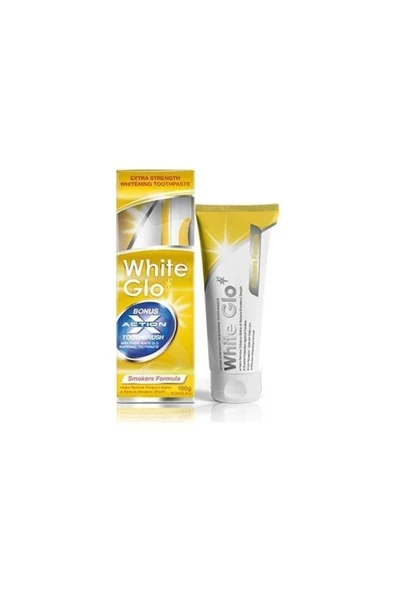 White Glo Sigara Lekelerine Karşıt Dişleri Beyazlatıcı Diş Macunu 150gr.,mıracle250316