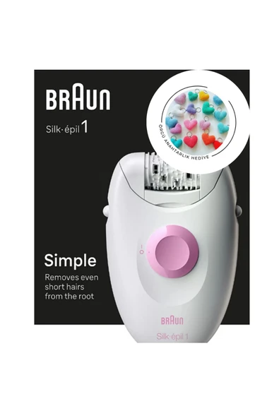 Braun Silk-epil 1 1-010 Epilatör