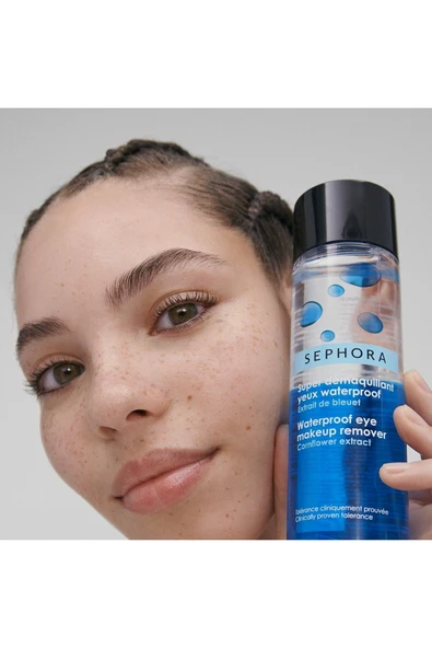 SEPHORA COLLECTION Waterproof Eye Makeup Remover-Zeytin Ağacı Özü İçerikli Nemlendirici Göz Makyaj Temizleyici 200ML - 2