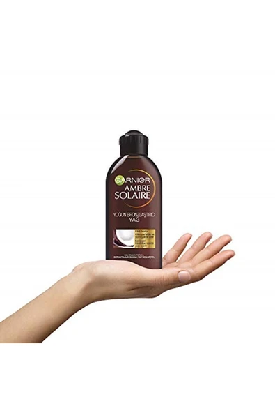 Garnier Skin Naturals Ambre Solaire Yoğun Bronzlaştırıcı Yağ Gkf2 200ml 1 Paket - 3