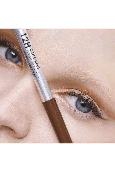 SEPHORA COLLECTION 12H Colorful Contour Eye Pencil - Göz Kalemi CRAY CT YX 12H WTP-21 60 FRESH MINT - 4