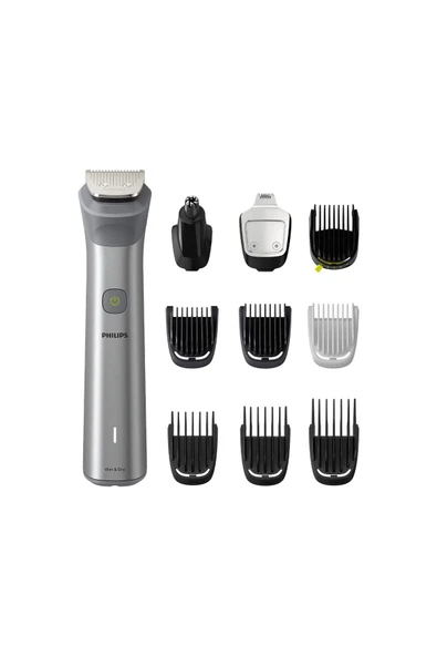 Philips 10'u 1 Arada Erkek Bakım Seti - Yüz/saç/vücut (Islak/kuru Kullanım) - Yeni Seri