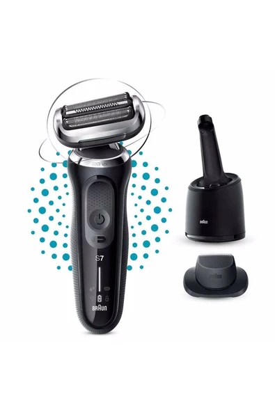 Braun 7 Islak Kuru Tıraş Makinesi Gümüş - 2