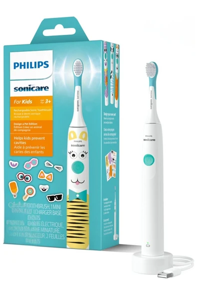 Philips Sonicare For Kids Şarjlı Diş Fırçası Çocuklar Için Sticker Hediyeli / Hassas Sonic Fırça