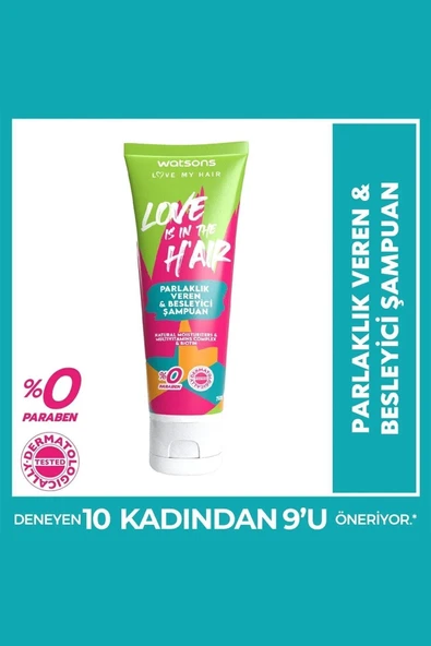 Watsons Parlak Ve Besleyici Bakım Şampuanı 250ml