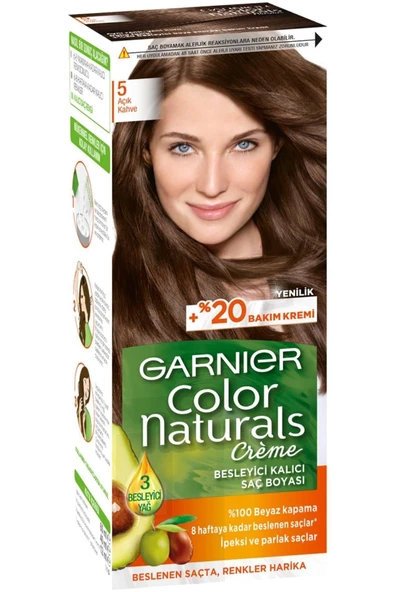 Garnier Saç Boyası Color Natural Açık Kahve-5