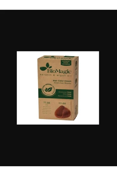 BIOMAGIC Natural Saç Boyası Tarçın No: 77.66 60ml.;MIRACLE10116