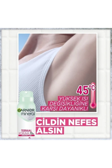 Garnier Mineral Termal Koruma Kadın Sprey Deodorant 150 ml - 2