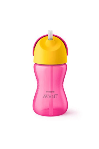 Philips Desenli Pipetli Alıştırma Bardağı 1+ Yaş 300 ml ( 1 ADET )