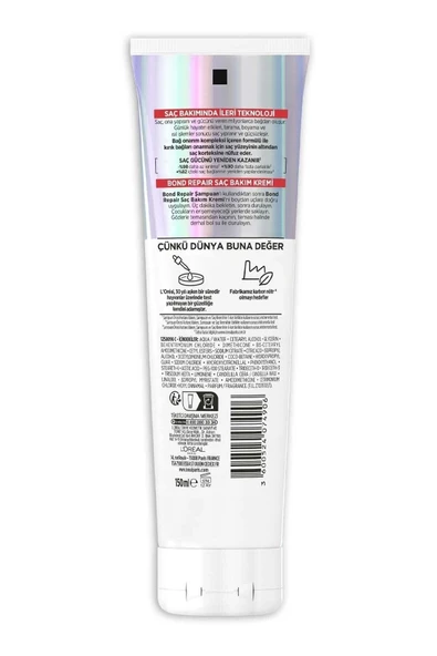 ELSEVE Zayıf ve Hassas Saçlar İçin Canlandırıcı Nemlendirici Bakım Kremi 150 Ml - 3