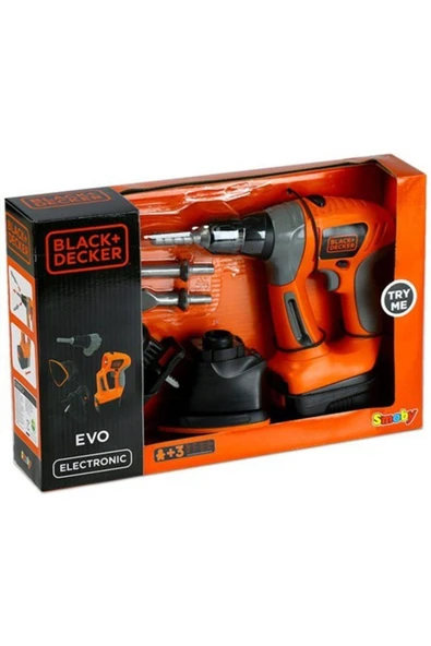 Smoby Black + Decker Evo 3'ü 1 Arada Tamir Seti - 2