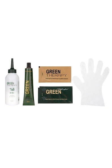 Green Therapy Krem Saç Boyası 6,15 Buzlu Çikolata Kahve - 4