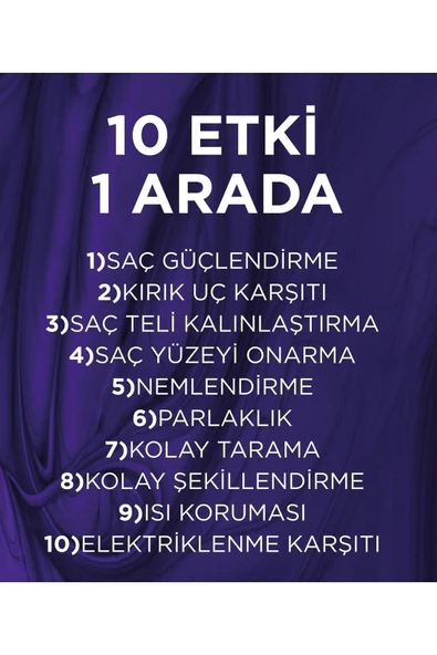 ELSEVE Mor Sıvı Sarı Saç Bakım Kremi 150 Ml - 3