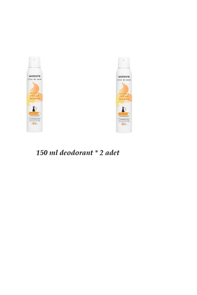 Watsons Invisible Dream Pudralı Deodorant Sprey 150 ml * 2 adet