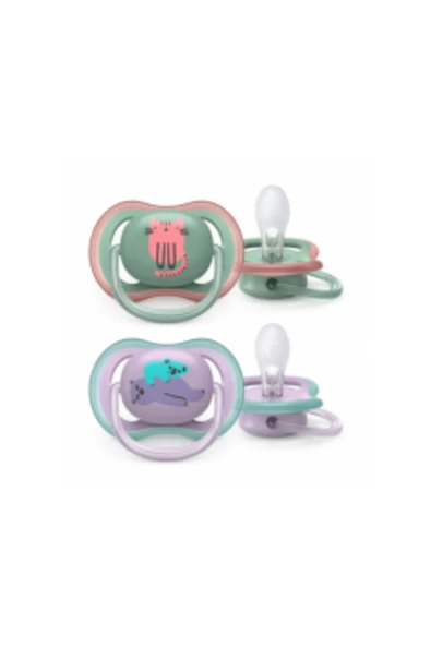 Philips Avent Ultra Air Emzik Serisi 6-18 Ay - Kız SCF08518 ( TEKLİDİR )