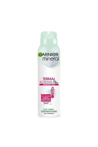 Garnier Mineral Termal Koruma Kadın Sprey Deodorant 150 ml