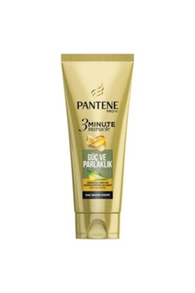 Pantene ( 2 ADET ) Pantene 3 Minute Miracle Saç Bakım Kremi Güç&Parlaklık 200 Ml ( KÜÇÜK KOLONYA HEDİYE )
