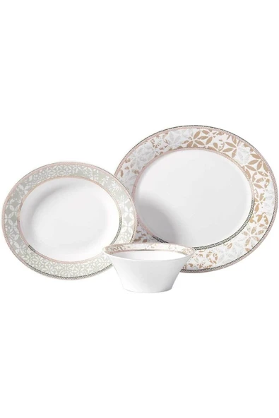 KORKMAZ Orient Collection 60 Parça Yemek Takımı