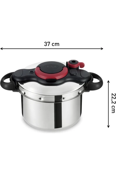 TEFAL Clipso y 6 Litre Düdüklü Tencere - - 3