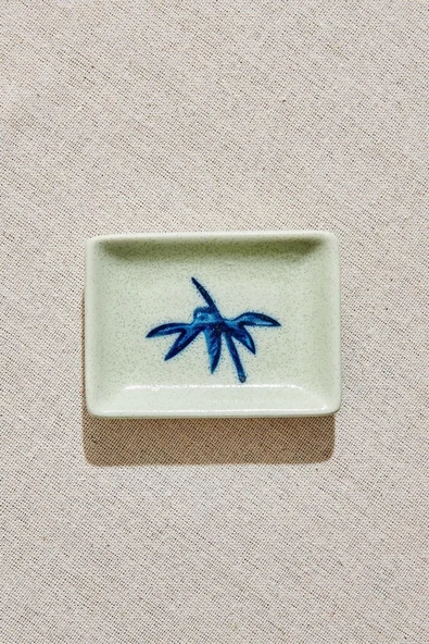 Paşabahçe Bonsai Porselen Sushi Tabağı S Bej