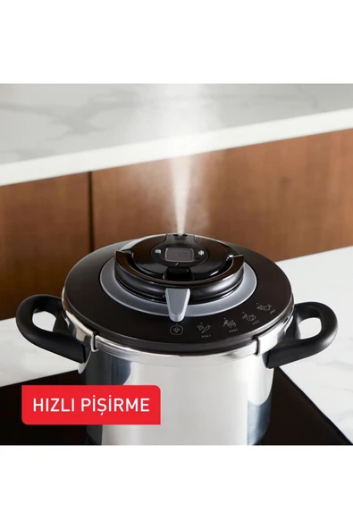 TEFAL Clipso+ Chef Düdüklü Tencere 6 Lt - 2