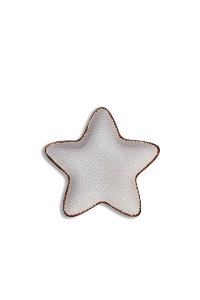 Paşabahçe Starfish Seramik Tabak L Krem - 4