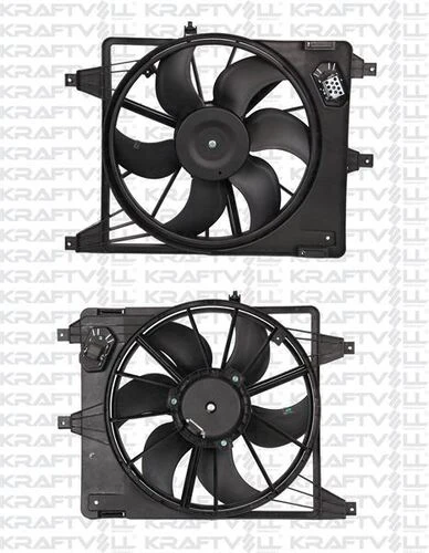 Kraftvoll 08120009  Radyatör Fan Motoru Davlumbazlı Logan Sandero 1.4 1.6-ac 6001550769 ürün görseli 1