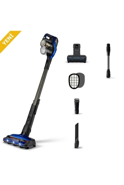 Philips SpeedPro Max Kablosuz Dikey Süpürge, PowerCylone10, 360 Derece Emiş Başlığı
