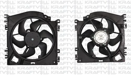 Kraftvoll 08120012  Radyatör Fan Motoru Davlumbazlı Clio Iıı 05-ac 7701059785 ürün görseli 1