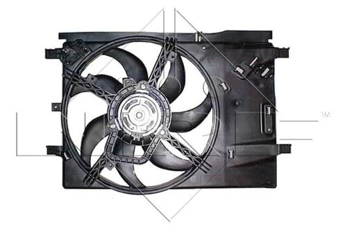 NRF 47236  Radyatör Fan Motoru-Davlumbaz Corsa D 130W 390Mm
