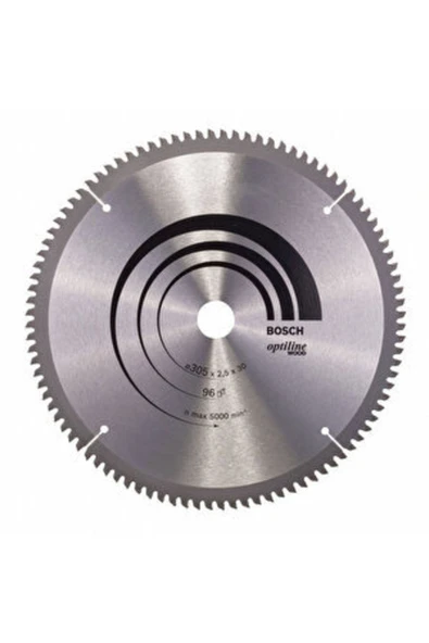 Bosch Optiline Wood 305 Mm 96 Diş Ahşap Elmas Daire Testere