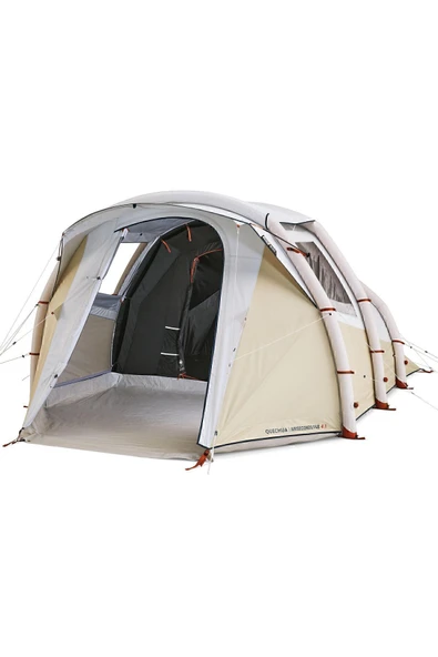Decathlon 4 Kişilik Şişirilebilir Kamp Çadırı - 1 Odalı - Arpenaz 4.1 Fresh & Black