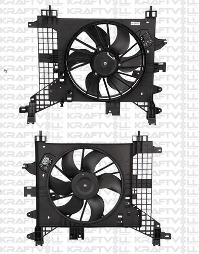 Kraftvoll 08120006  Radyatör Fan Motoru Davlumbazlı Duster 1.5 Dcı 1.6 16v 10- 214814567r