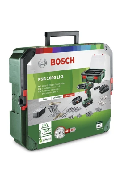 Bosch Systembox Şarjlı Matkap - 3