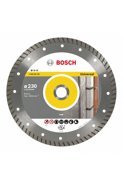 Bosch Tuğla Beton Kesme Diski 230 Mm