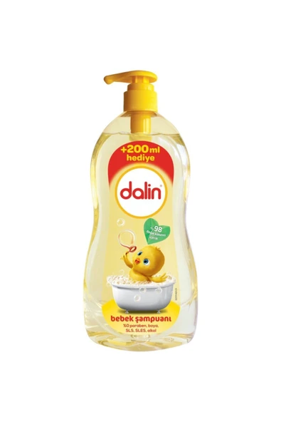 Dalin Şampuan Klasik 700 ml+200 ml (tek Kullanımlık Sıvı Deterjan  )
